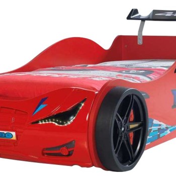 ΚΡΕΒΑΤΙ ΠΑΙΔΙΚΟ ART MAISON KOLVEREID - RED (ΓΙΑ ΣΤΡΩΜΑ 90x190εκ.)