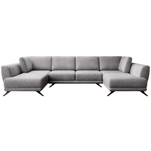 Γωνιακός καναπές Art Maison Almond - Light Gray (362x191x90εκ)
