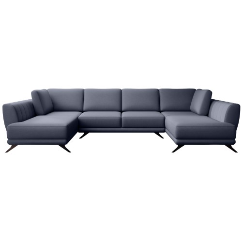 Γωνιακός καναπές Art Maison Almond - Purple (362x191x90εκ)