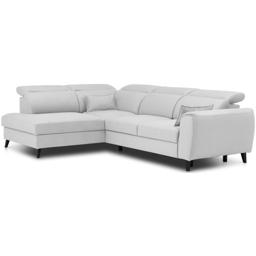 Γωνιακός καναπές Αριστερή Γωνία Art Maison Allentown - White (255x201x100εκ)