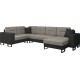 Γωνιακός καναπές Δεξιά Γωνία Art Maison Afton - Dark Light Gray (312x210x95εκ)