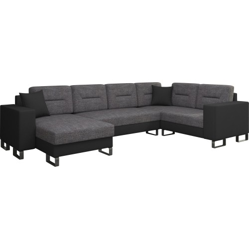 Γωνιακός καναπές Αριστερή Γωνία Art Maison Afton - Gray Charcoal (312x210x95εκ)