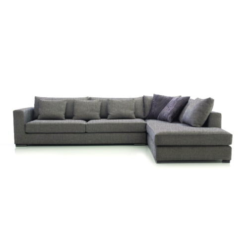 Γωνιακός καναπές Δεξιά Γωνία Art Maison Akron - Light Gray (270x210x90cm)