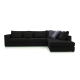 Γωνιακός καναπές Δεξιά Γωνία Art Maison Akron - Black (290x230x90εκ)