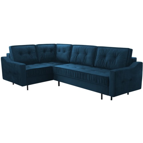 Γωνιακός καναπές Αριστερή Γωνία Art Maison Albion - Dark Blue (289x185x105εκ)