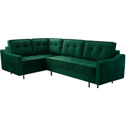 Γωνιακός καναπές Αριστερή Γωνία Art Maison Albion - Green (289x185x105εκ)