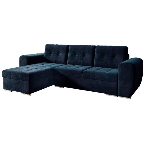 Γωνιακός καναπές Art Maison Ardsley - Blue (256x156x97εκ) 