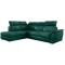 Γωνιακός καναπές Αριστερή Γωνία Art Maison Addison - Green (260x210x102εκ)