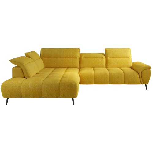 Γωνιακός καναπές Αριστερή Γωνία Art Maison Angelica - Yellow (308x220x80εκ)
