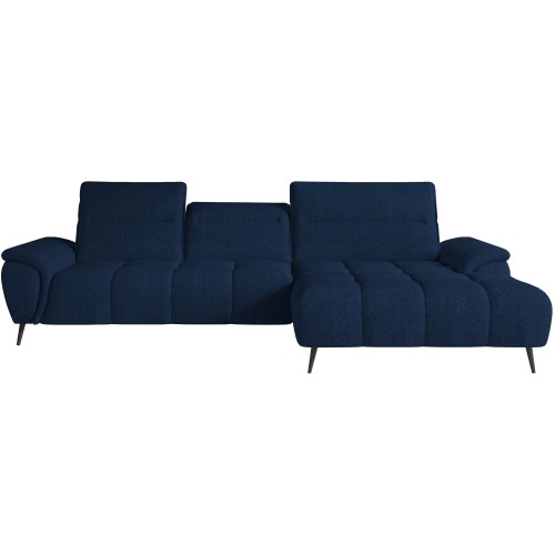 Γωνιακός καναπές Δεξιά Γωνία Art Maison Angelica - Blue (276x185x80εκ)