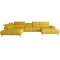 Γωνιακός καναπές Αριστερή Γωνία Art Maison Angelica - Yellow (389x220x80εκ)