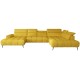 Γωνιακός καναπές Δεξιά Γωνία Art Maison Angelica - Yellow (389x220x80εκ)