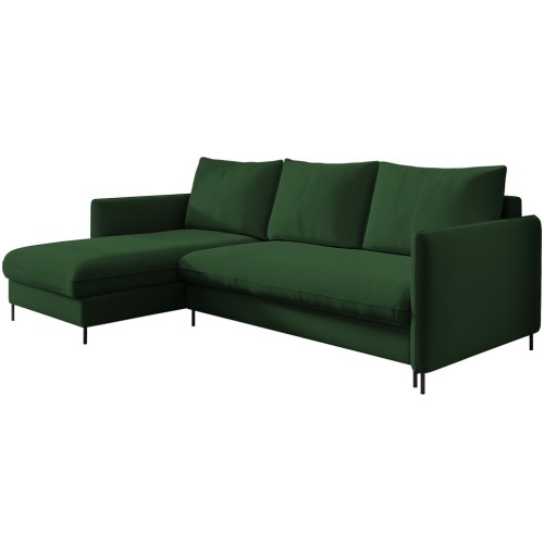 Γωνιακός καναπές Αριστερή Γωνία Art Maison Aquebogue - Green (216x145x95εκ) 