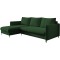 Γωνιακός καναπές Αριστερή Γωνία Art Maison Aquebogue - Green (216x145x95εκ) 