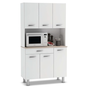 ΕΠΙΠΛΟ ΚΟΥΖΙΝΑΣ ART MAISON AVENAL - WHITE (101x42,3x185,3εκ.)