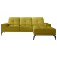 Γωνιακός καναπές Δεξιά Γωνία Art Maison Argyle - Yellow (265x175x77εκ)