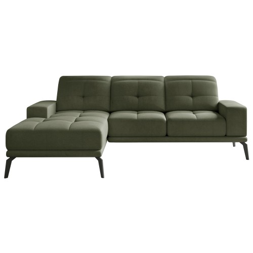 Γωνιακός καναπές Αριστερή Γωνία Art Maison Argyle - Olive (265x175x77εκ)