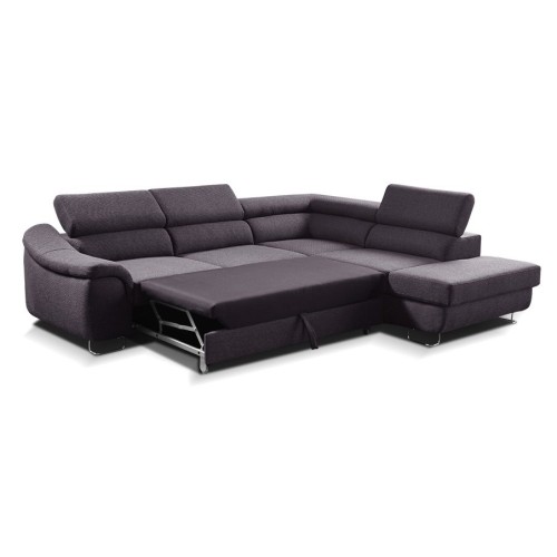 Γωνιακός καναπές Δεξιά Γωνία Art Maison Amagansett - Black (346x223x68εκ.)