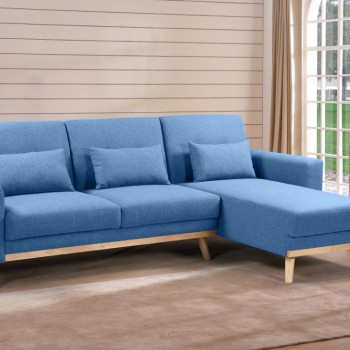 Γωνιακό καναπές Art Maison Rose - Blue