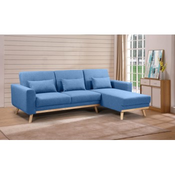 Γωνιακό καναπές Art Maison Rose - Blue