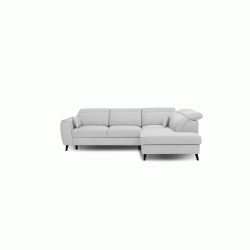 Γωνιακός καναπές Δεξιά Γωνία Art Maison Allentown - Charcoal (255x201x100εκ)