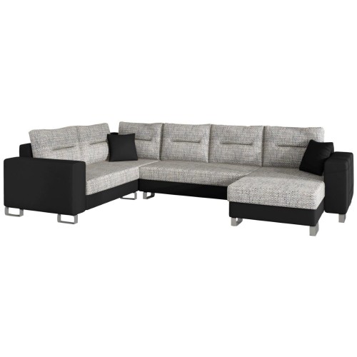 Γωνιακός καναπές Δεξιά Γωνία Art Maison Afton - Gray Charcoal (312x210x95εκ)