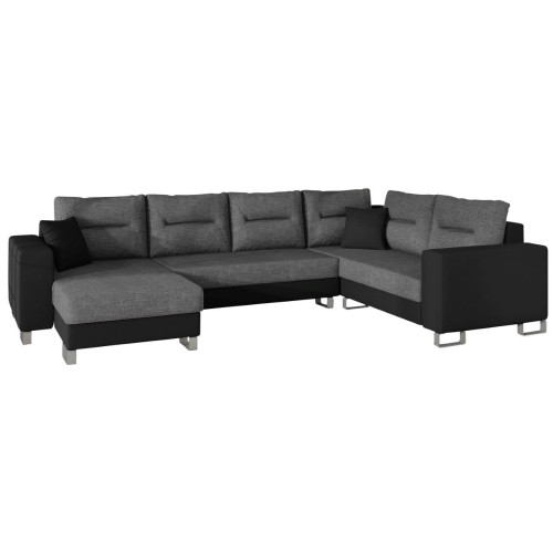 Γωνιακός καναπές Δεξιά Γωνία Art Maison Afton - Dark Light Gray (312x210x95εκ)