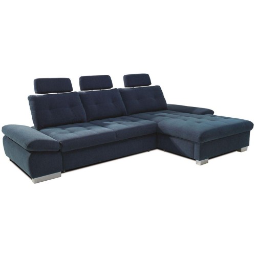Γωνιακός καναπές Δεξιά Γωνία Art Maison Arcade - Blue (271x205x87εκ) 