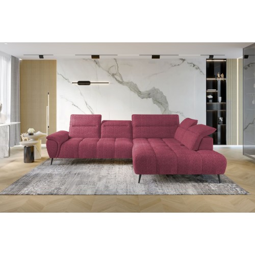 Γωνιακός καναπές Δεξιά Γωνία Art Maison Angelica - Gray (308x220x80εκ)