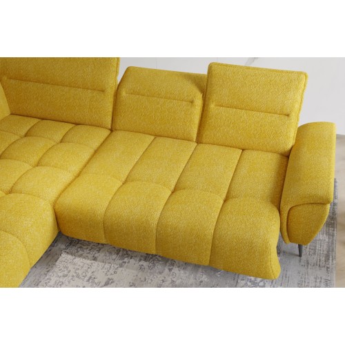 Γωνιακός καναπές Δεξιά Γωνία Art Maison Angelica - Yellow (308x220x80εκ)