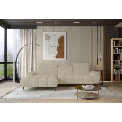 Γωνιακός καναπές Αριστερή Γωνία Art Maison Angelica - Yellow (276x185x80εκ)