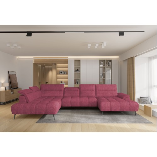 Γωνιακός καναπές Αριστερή Γωνία Art Maison Angelica - Green (389x220x80εκ)