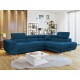 Γωνιακός καναπές Δεξιά Γωνία Art Maison Angola - Blue (274x203x87εκ)