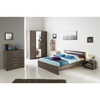 ΚΟΜΟΔΙΝΟ ART MAISON LEIRVIK - BROWN (44x33x35εκ.)