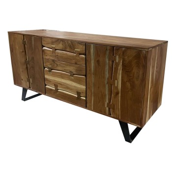 ΜΠΟΥΦΕΣ ART MAISON ALTURAS - NATURAL (150x45x78εκ.)