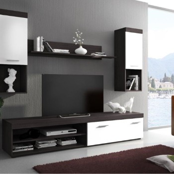 ΣΥΝΘΕΤΟ ΣΑΛΟΝΙΟΥ ART MAISON ARCADIA - BLACK WHITE (200x41,5x180εκ.)