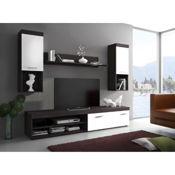 ΣΥΝΘΕΤΟ ΣΑΛΟΝΙΟΥ ART MAISON ARCADIA - BLACK WHITE (200x41,5x180εκ.)