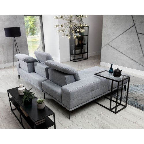 Γωνιακός καναπές Αριστερή Γωνία Art Maison Argyle - Light Gray (265x175x77εκ)
