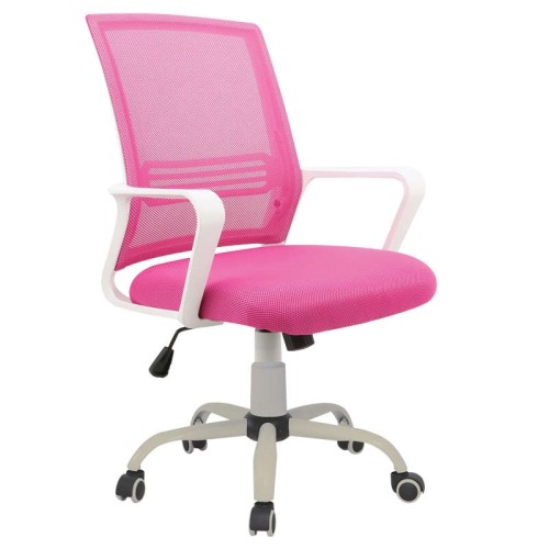 Καρέκλα Γραφείου Art Maison Frederikshavn - Pink White (60X57X96-103εκ.)