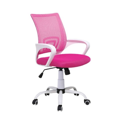 Καρέκλα Γραφείου Art Maison Slagelse - Pink White (56Χ53Χ48-56/92-100εκ.)