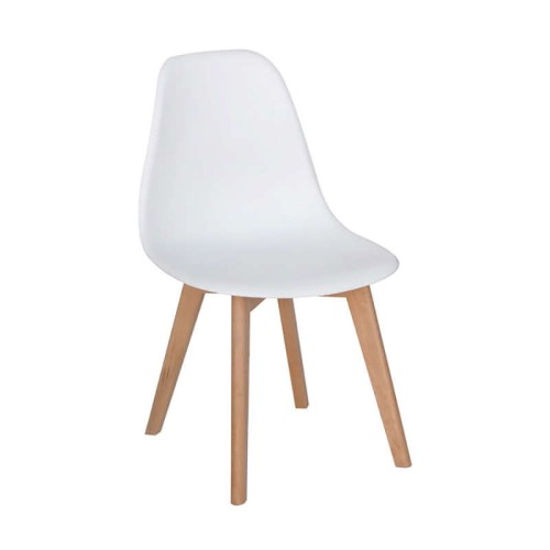 Καρέκλα 4 Τεμαχίων Art Maison Kalundborg - White Natural (46x53x81εκ)