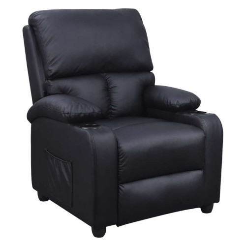 Πολυθρόνα Relax Art Maison Holstebro - Black PU (78Χ89Χ106cm)