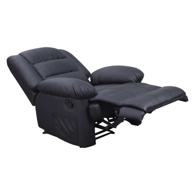 Πολυθρόνα Relax Art Maison Taastrup - Black PU (90Χ93Χ100εκ.)