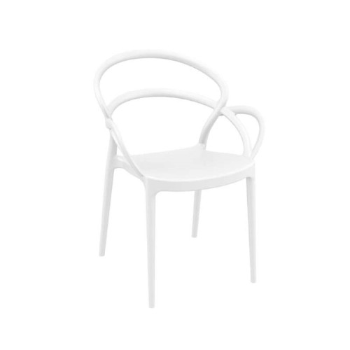Πολυθρόνα Art Maison Galten - White (57x56x82εκ.)