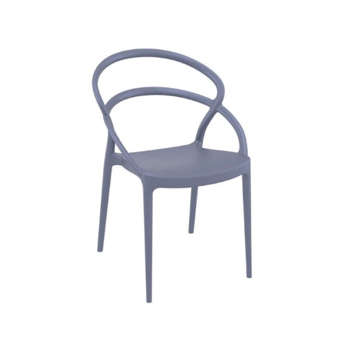 Καρέκλα Art Maison Stovring - Dark Gray (54x56x82εκ.)