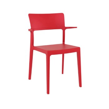 ΠΟΛΥΘΡΟΝΑ ART MAISON ARCADE RED ΠΟΛ/ΝΙΟΥ-58Χ55Χ84εκ.