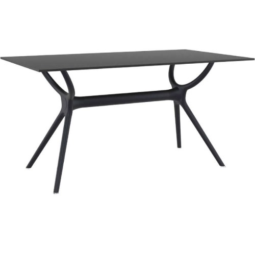 Τραπέζι Art Maison Frederikssund - Black (140x80x74εκ.)
