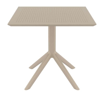 Τραπέζι Art Maison Strand - Taupe (80x80x74εκ)