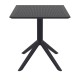 Τραπέζι Art Maison Strand - Black (70x70x74εκ)