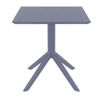 Τραπέζι Art Maison Strand - Dark Gray (70x70x74εκ)